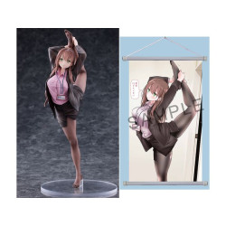 Figurine Surprisingly Bendy OL-chan Who Doesn't Want to Go to Work Pink Ver. Deluxe Edition