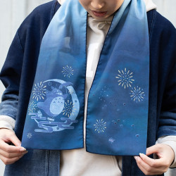 Japanese Fabric Collar Night Sky Craft Style Collection Mon voisin Totoro