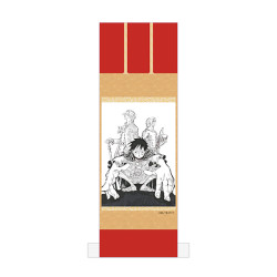 Mini Rouleau Suspendu Luffy & Ace & Sabo One Piece ILLUSTRATION WORKS