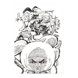Pochette Transparente Shinobu & Nami & Robin & Carrot One Piece ILLUSTRATION WORKS