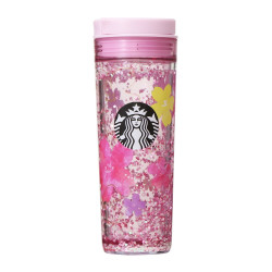 Bottle Tumbler Pink Glitter Starbucks SAKURA2024