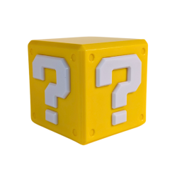 Figurine Block Question Mark with Sound Super Mario USJ