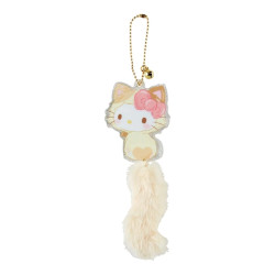 Acrylic Keychain with Tail Hello Kitty Sanrio Daisuki Neko Neko
