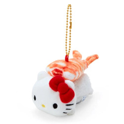 Peluche Porte-clés Hello Kitty Sushi Ebi Ver. Sanrio