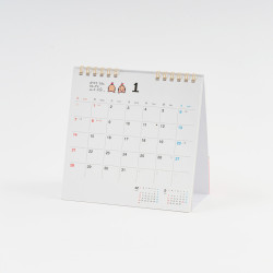 Whiteboard Calendar 2024 Desktop Size with Pocket Mother EarthBound