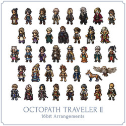  CD Musique Album 16bit Arrangements OCTOPATH TRAVELER II