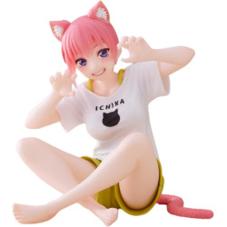 Figurine Ichika Nakano Cat Room Wear Ver. The Quintessential Quintuplets Desktop Cute