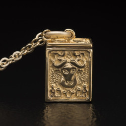 Pendentif Gold Cloth Box Taurus Saint Seiya