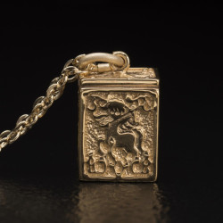 Pendentif Gold Cloth Box Sagittarius Saint Seiya