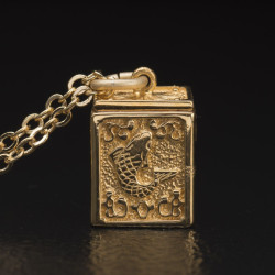 Pendentif Gold Cloth Box Pisces Saint Seiya