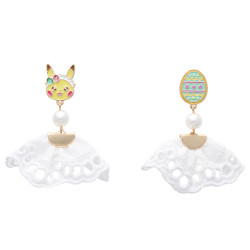 Boucles d'oreille Piercing Pikachu Pokémon Yum Yum Easter