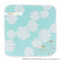 Towel Handkerchief Mini Neko & Tokage Paul & Joe x Sumikko Gurashi