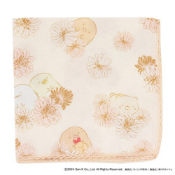 Gauze Handkerchief Pattern Ivory Paul & Joe x Sumikko Gurashi
