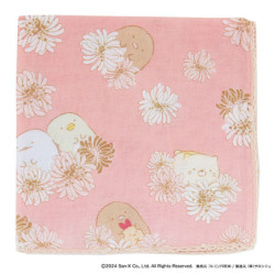 Gauze Handkerchief Pattern Pink Paul & Joe x Sumikko Gurashi