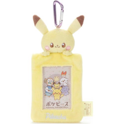 Peluche Étui Carte Pikachu Pokémon Poképeace