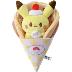 Plush Kurukuru Crepe Pikachu Pokémon Poképeace