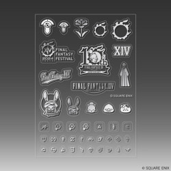 Metallic Sticker Fan Festival 2024 Final Fantasy XIV