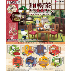 Figurines Box SNOOPY Japanese Cafe Peanuts
