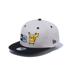 Cap Youth 9FIFTY Pikachu Box Logo Stone Black Visor Pokémon x NEW ERA