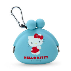 Porte-monnaie Gamaguchi POCHIBI Bleu Hello Kitty Sanrio