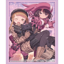 Card Sleeves Fukaziroh & Llenn Vol.4198 Dengeki Bunko Sword Art Online Alternative Gun Gale Online