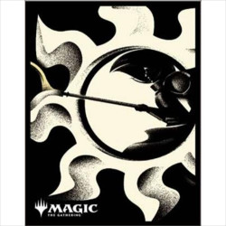 Card Sleeves MANA-MINIMALIST White Mana Symbol Magic The Gathering MTGS-298