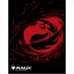 Protège-cartes MANA-MINIMALIST Red Mana Symbol Magic The Gathering MTGS-301