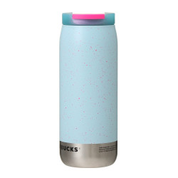 Can-shaped Stainless Steel Bottle Speckle Blue Starbucks