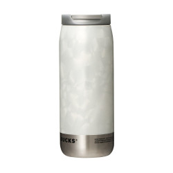 Can-shaped Stainless Steel Bottle Flake White Starbucks
