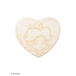 Heart-shaped Hand Towel Princess Daisy YEL Super Mario meets GELATO PIQUE Peach Collection