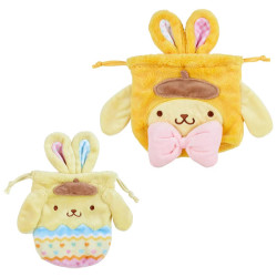 Drawstring Bag Set Pompompurin Easter Rabbit Sanrio