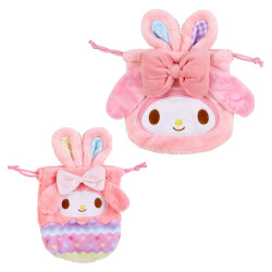Drawstring Bag Set My Melody Easter Rabbit Sanrio
