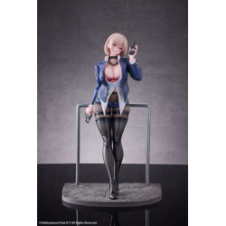 Figurine Naughty Police Woman Illustration by CheLA77