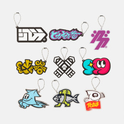 Rubber Keychain Collection BOX CROSSING SPLATOON