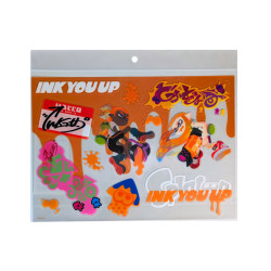 Stickers Set A Splatoon INK YOU UP