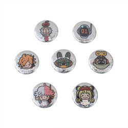 Mini Can Badge Set Dr. Vegapunk EGGHEAD One Piece