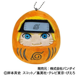 Plush Keychain KoroKoro Daruma Mascot Naruto