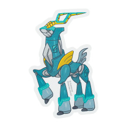 Sticker Iron Crown Pokémon
