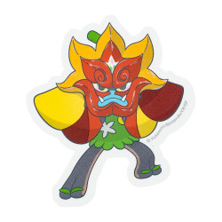 Sticker Ogerpon Hearthflame Mask Pokémon