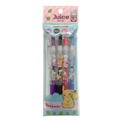Ballpoint Pen Juice 4 color Set Pokémon Joyfuldays