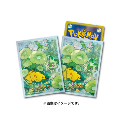 Card Sleeves Pikachu & Sprigatito Pokémon Card Game