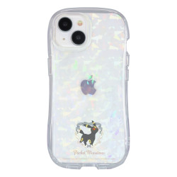 Coque Transparente pour iPhone 15 & 14 & 13 Noctali Pokémon