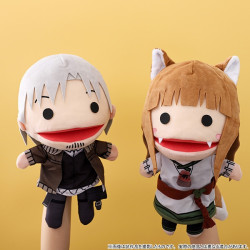 Peluche Hand Puppet Set Spice and Wolf