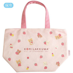 Cooler Tote Bag Rilakkuma Korilakkuma's Strawberry Day