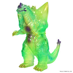 Figurine Space Godzilla Clear Green Ver. Godzilla EX 3rd Edition Middle Size Series