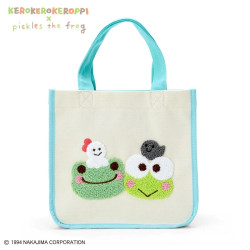 Mini Tote Bag Sanrio Kerokerokeroppi x pickles the frog