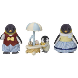 Figurines Set Famille Pingouin Sylvanian Families