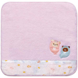Mini Towel Pink Rilakkuma Umi Rira Kibun