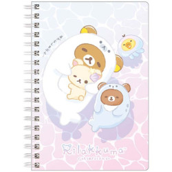 Notebook B6SP Type A Rilakkuma Umi Rira Kibun