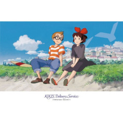 Jigsaw Puzzle 108 Pieces Seaside Chat Kiki's Delivery Service